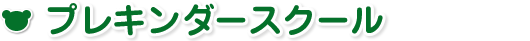 プレキンダースクール